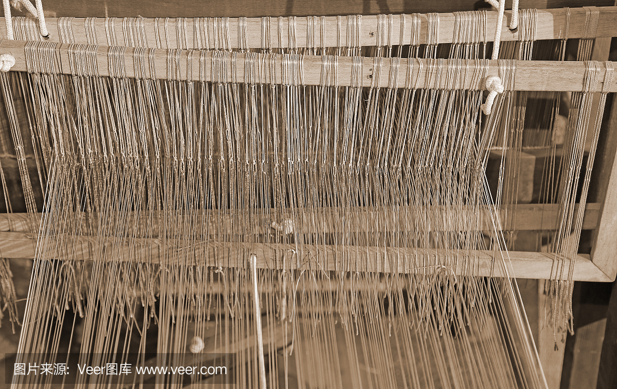 紡織加工用木紡紗機