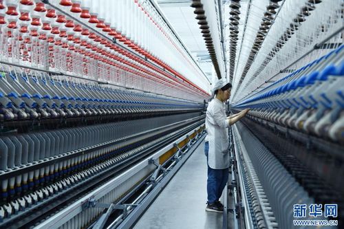 江蘇南通 智慧紡紗工廠生產(chǎn)忙
